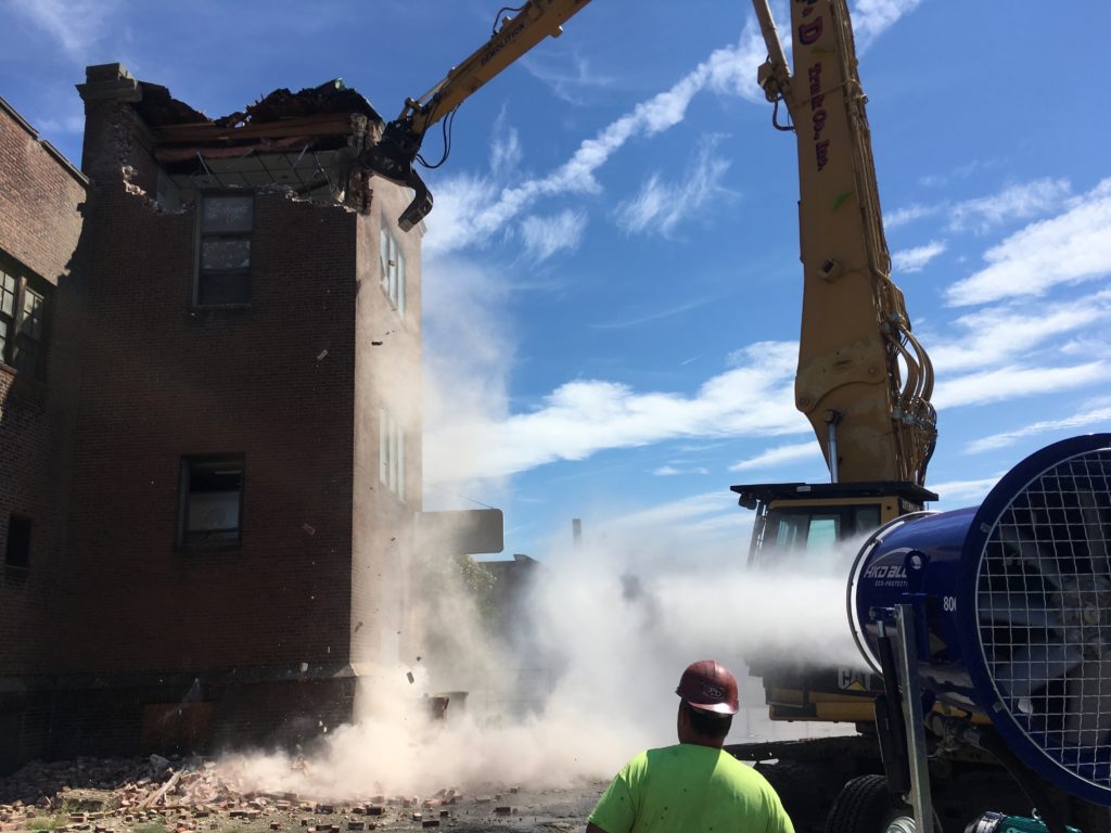 demolition dust control