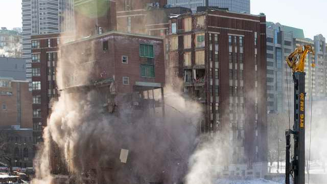 Montreal Children’s Hospital Demolition