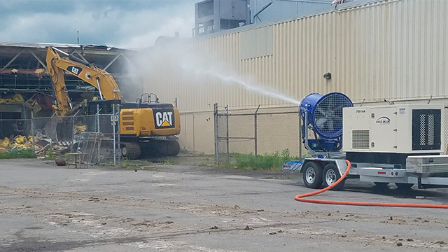 Gorick Construction Begins Amphenol Aerospace Building Demolition