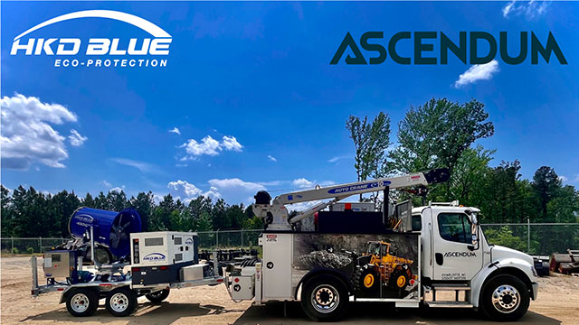 HKD Blue names Ascendum Machinery as its Exclusive Distributor in North Carolina, South Carolina, Georgia, Tennessee, and North Dakota