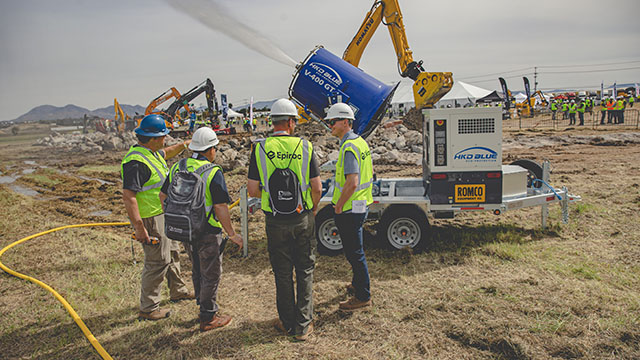 Team in the Field