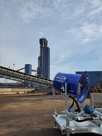 HKD Blue Steel Production Dust Suppression System